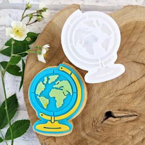 Globus stempel + wykrawacz 6 cm x 8 cm