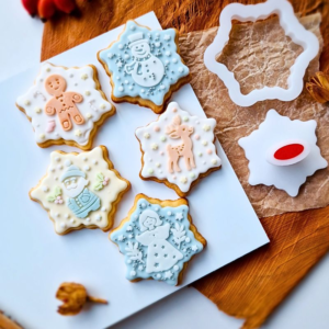 Komplet Gwiazdki 5 stempli + foremka
