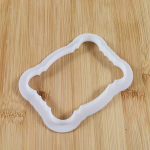 Wykrawacz ETYKIETA II 7 x 4,5 cm - foremka do ciastek